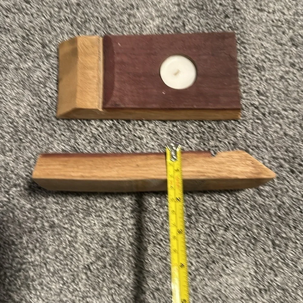 Whisky Barrel Tealight Holders